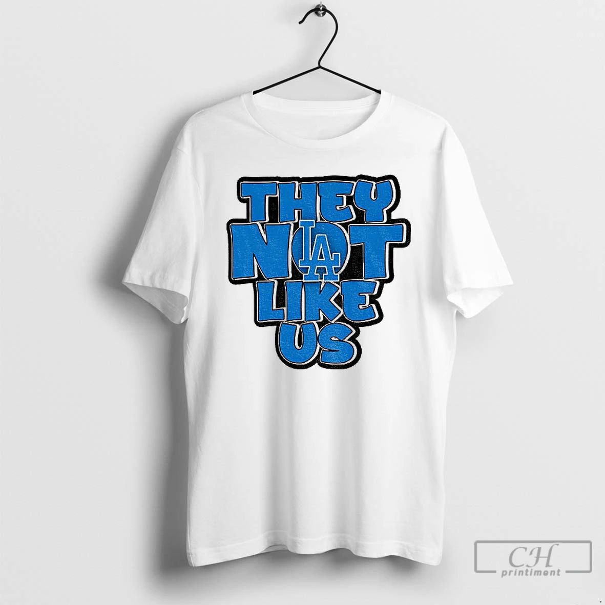 Classic They Not Like Us Baseball Dodgers Mlb 2025 T Shirts