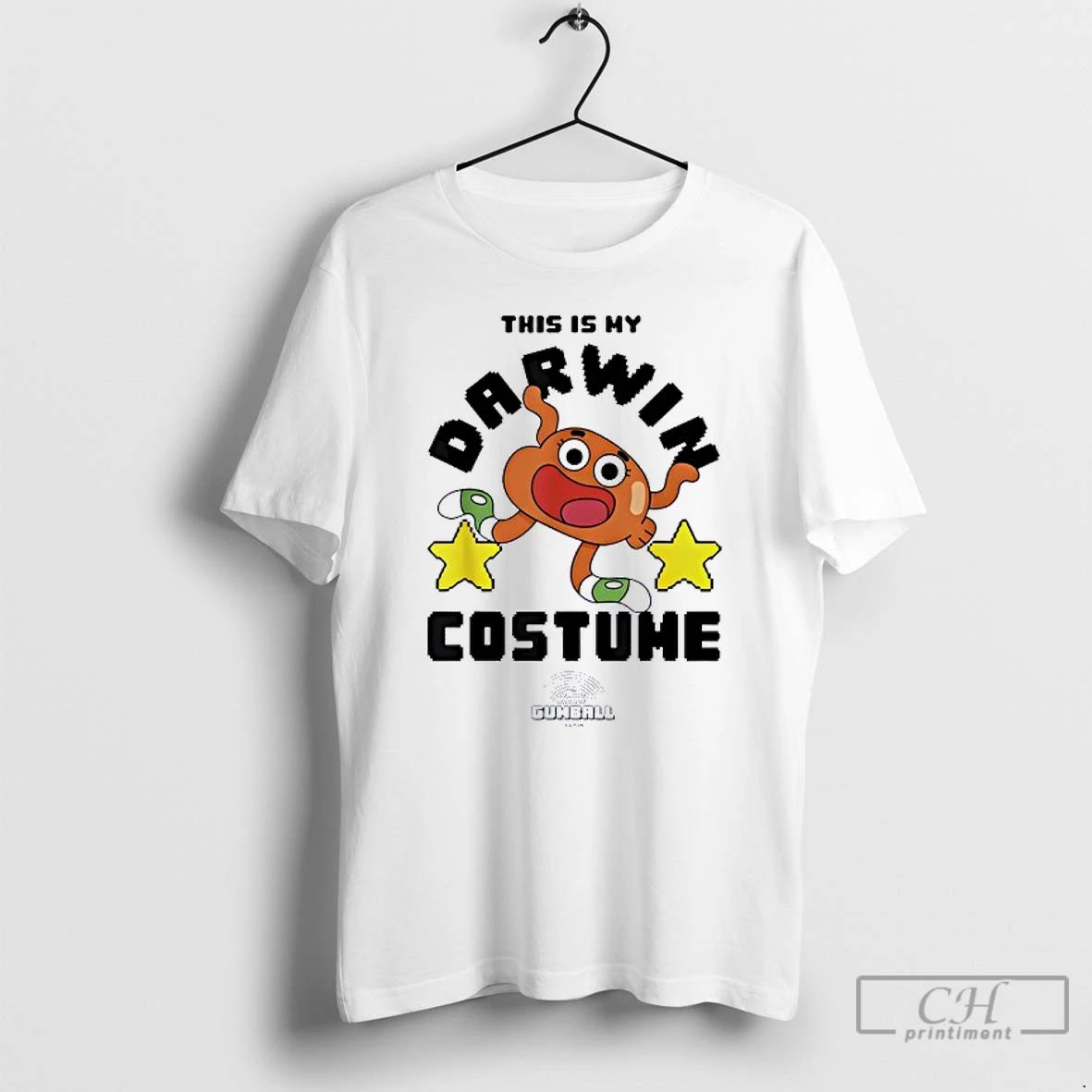 Classic The Amazing World Of Gumball This Is My Darwin Costume T Shirts