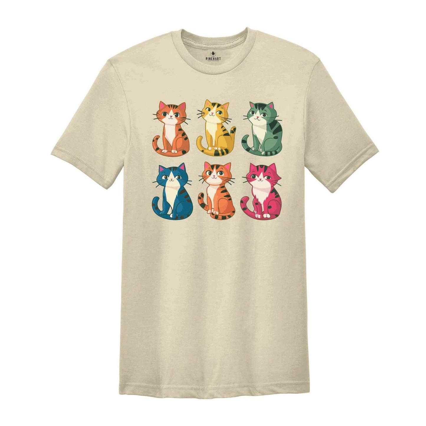 Cat Shirt, Cat Lover Shirt, Cute Cat Shirt, Cat Lover Gift, Cute Kitten Shirt, A