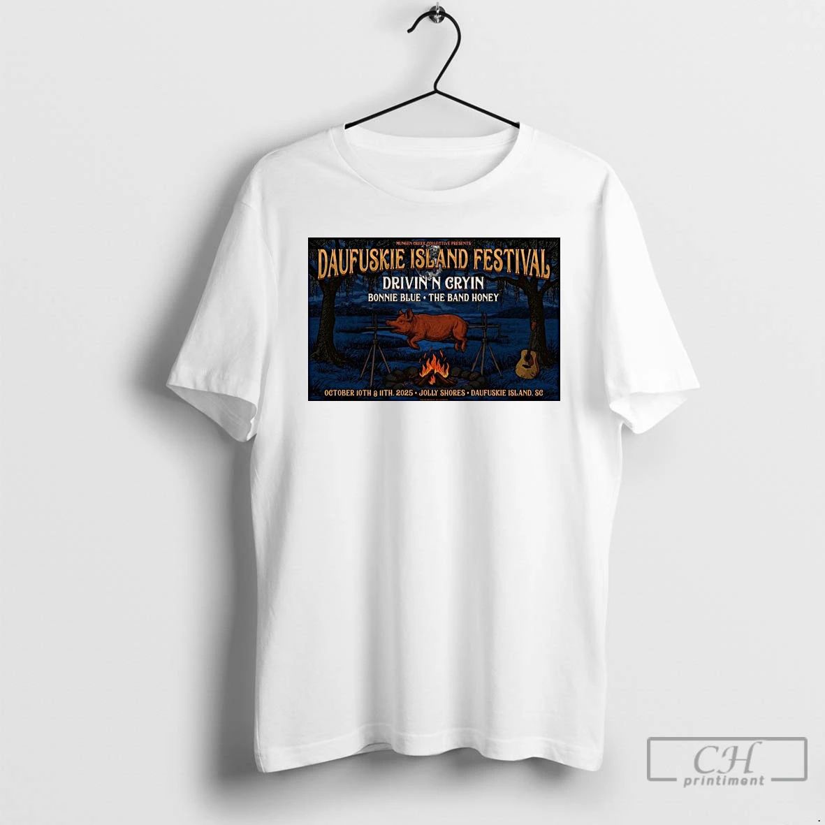 Classic Daufuskie Island Festival October 10 11 2025 Daufuskie Island Sc T Shirts