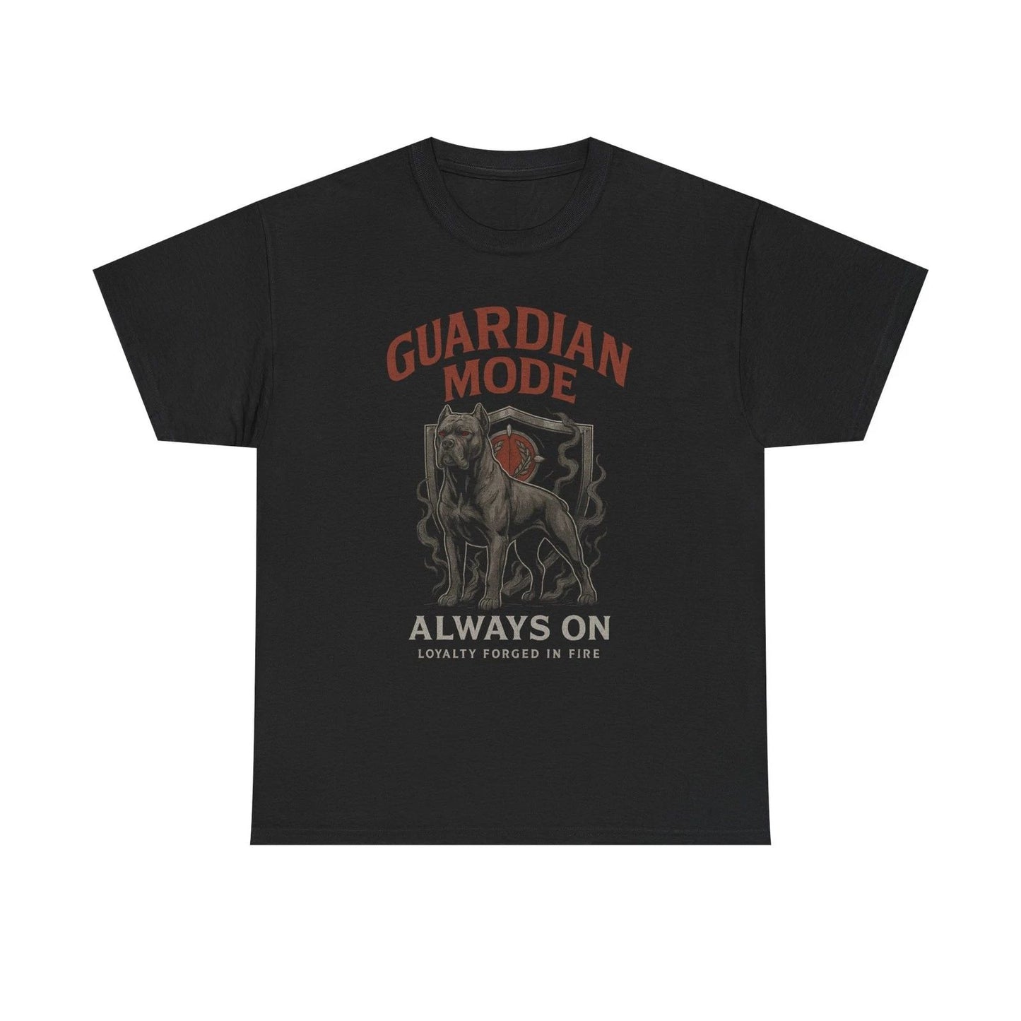 Guardian Mode graphic tee | Guardian Always On, fantasy knight design