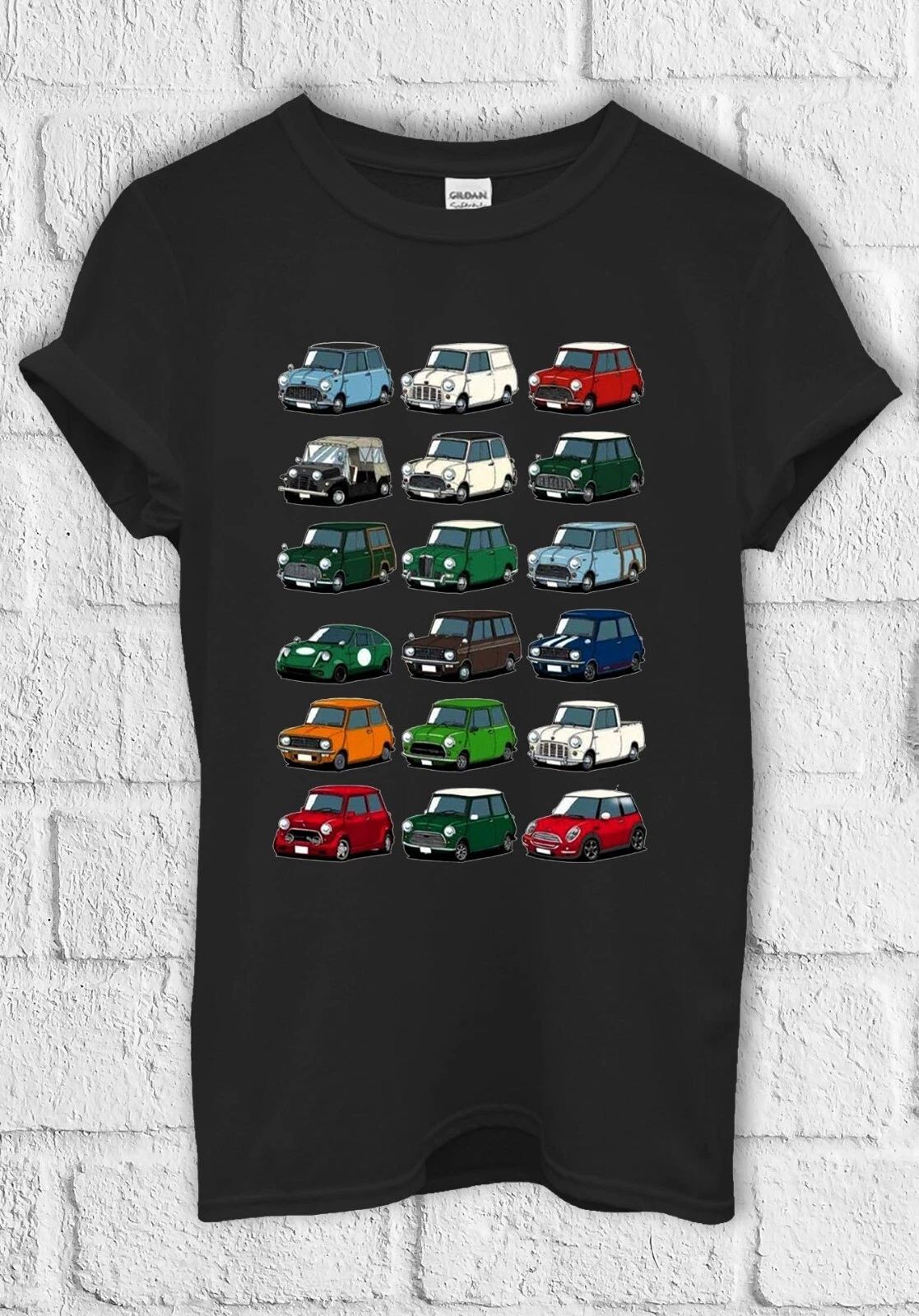 Classic Mini Cooper Car Funny T shirt Men Women Hoodie Sweatshirt Unisex 3018