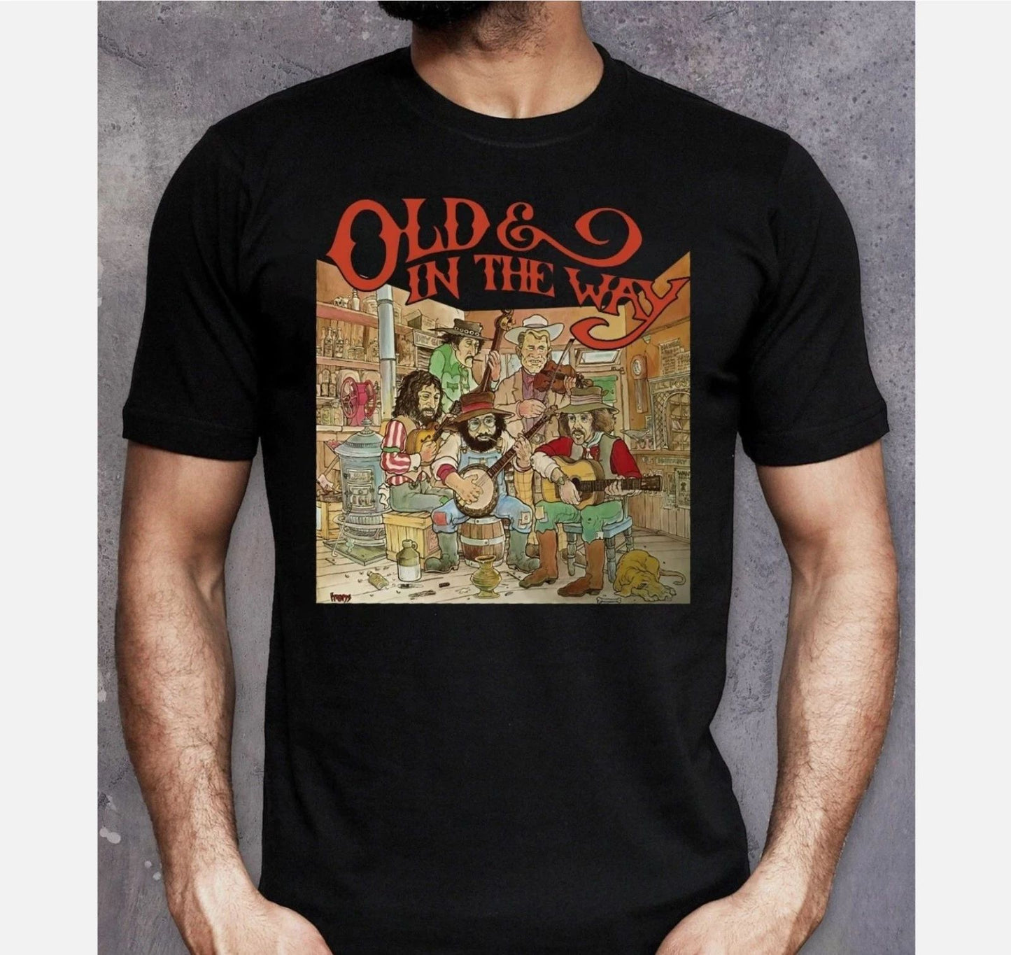 Old and In The Way band Music T-shirt