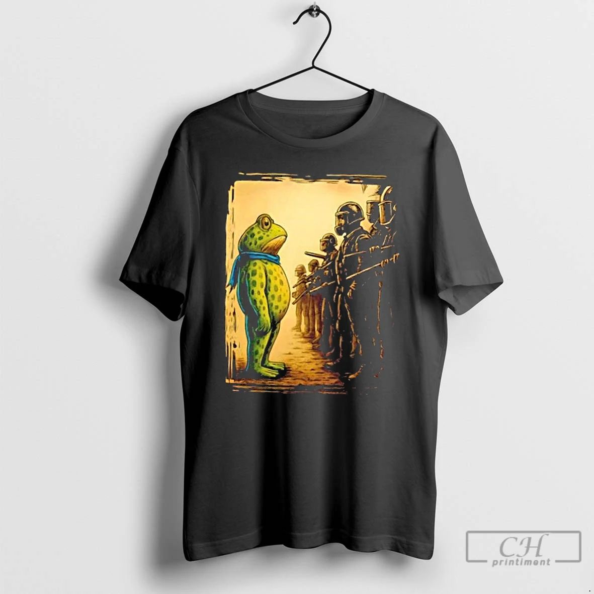 Classic Retro Portland Frog Vintage Protester T Shirts