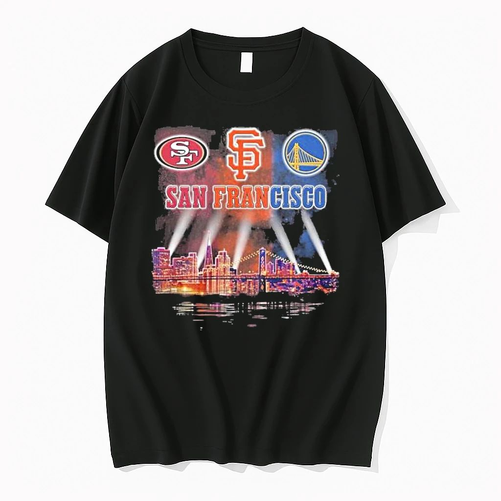 Retro City Of San Francisco Sports Teams Logo Tshirts Sweater