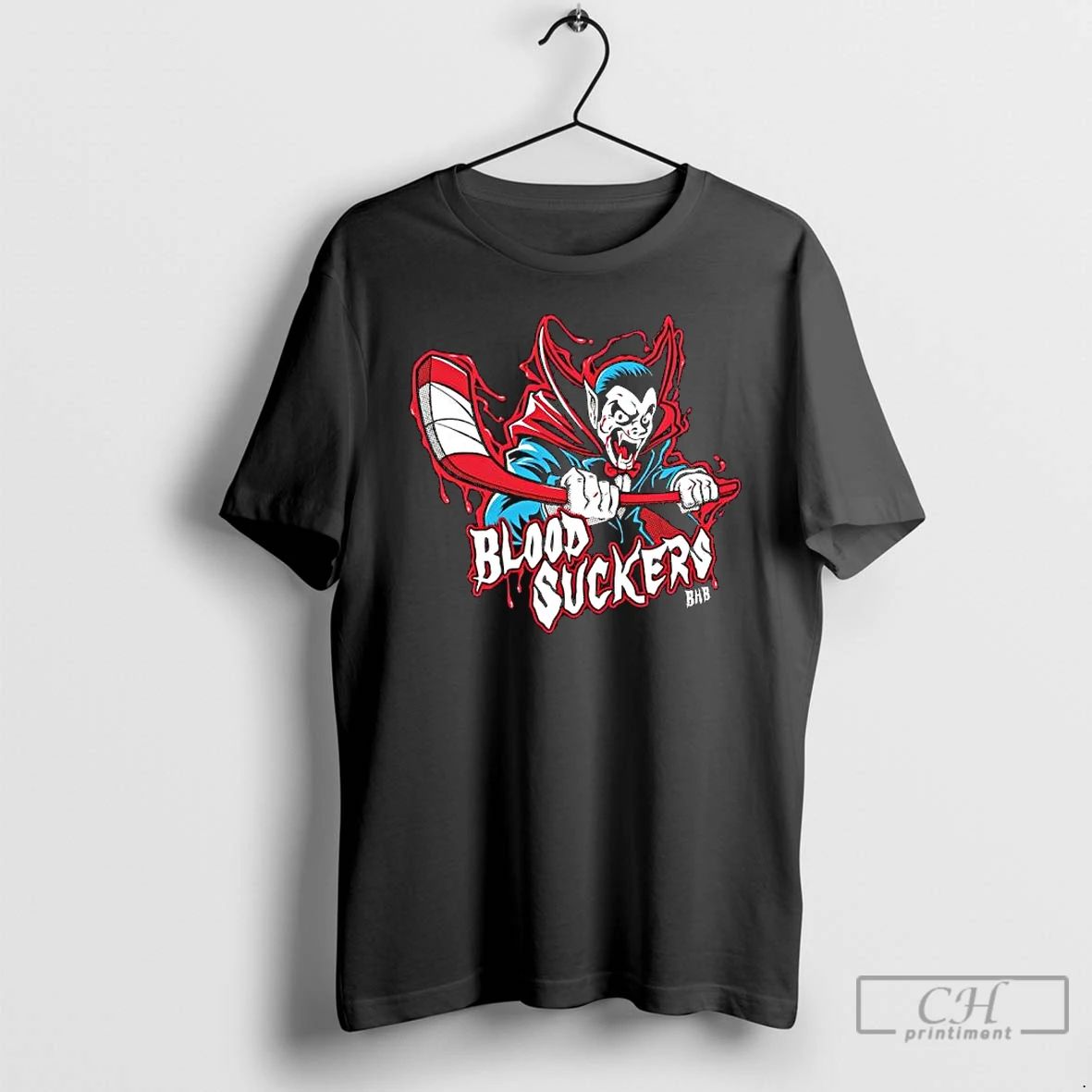 Premium Count Dracula Hockey Blood Suckers T Shirts