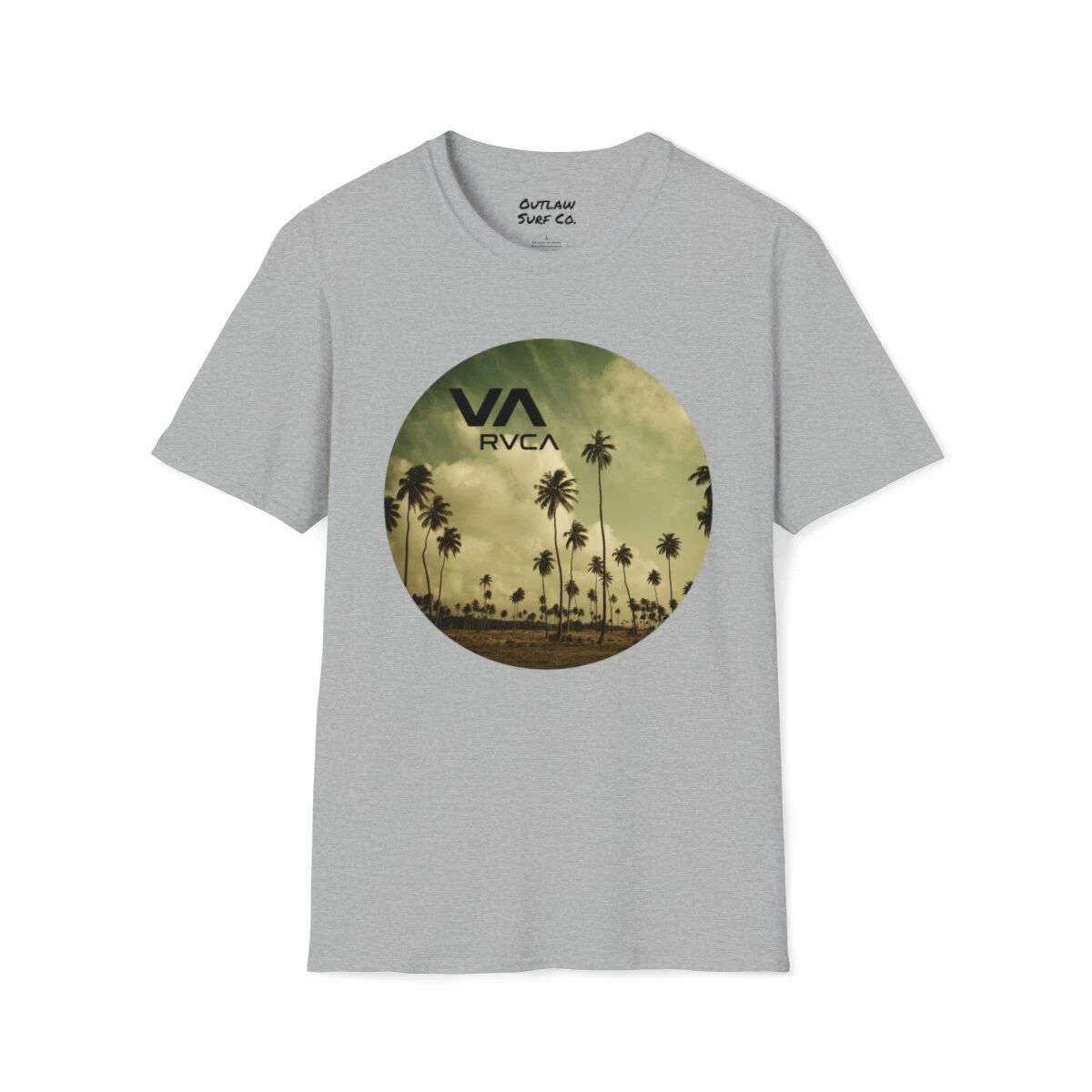 RVCA Outlaw Surf Palm Tree T-Shirt