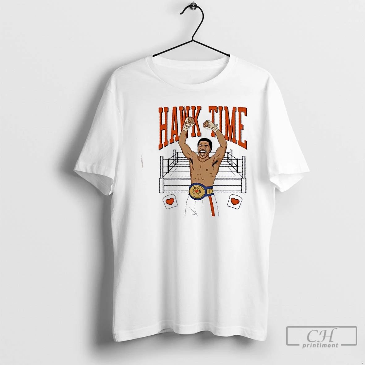 Classic Aaron Pryor Hawk Time Boxing T Shirts