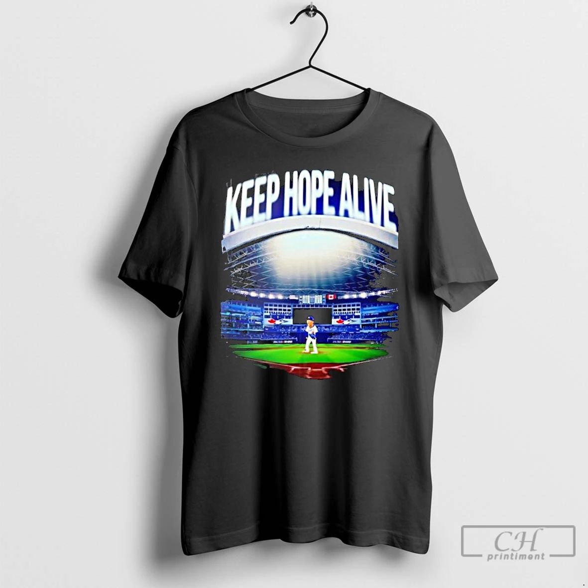 Classic Yoshi Keep Hope Alive Los Angeles Dodgers Long Sleve T Shirts