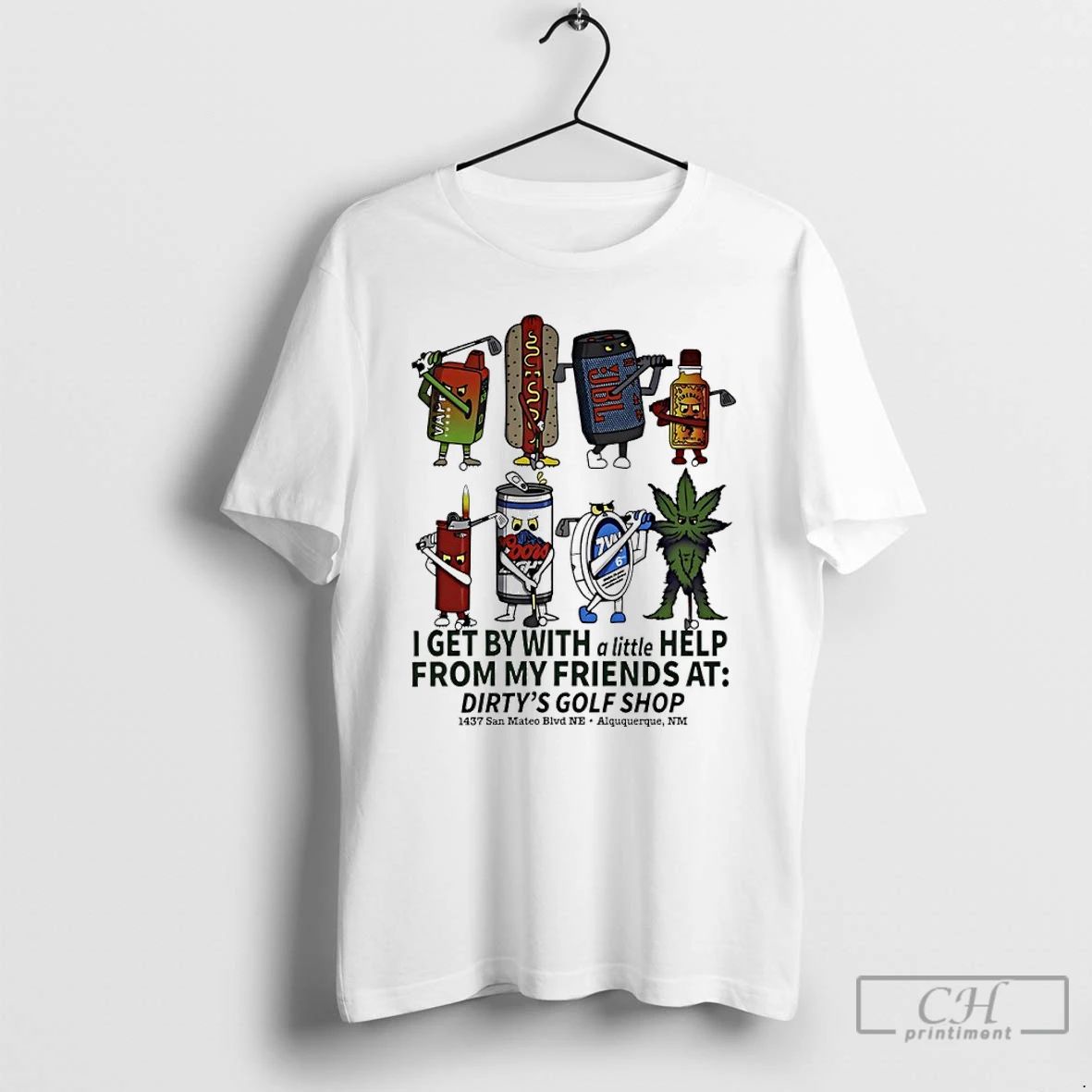 Classic I Get By With A Little Help From My Friends At T Shirts
