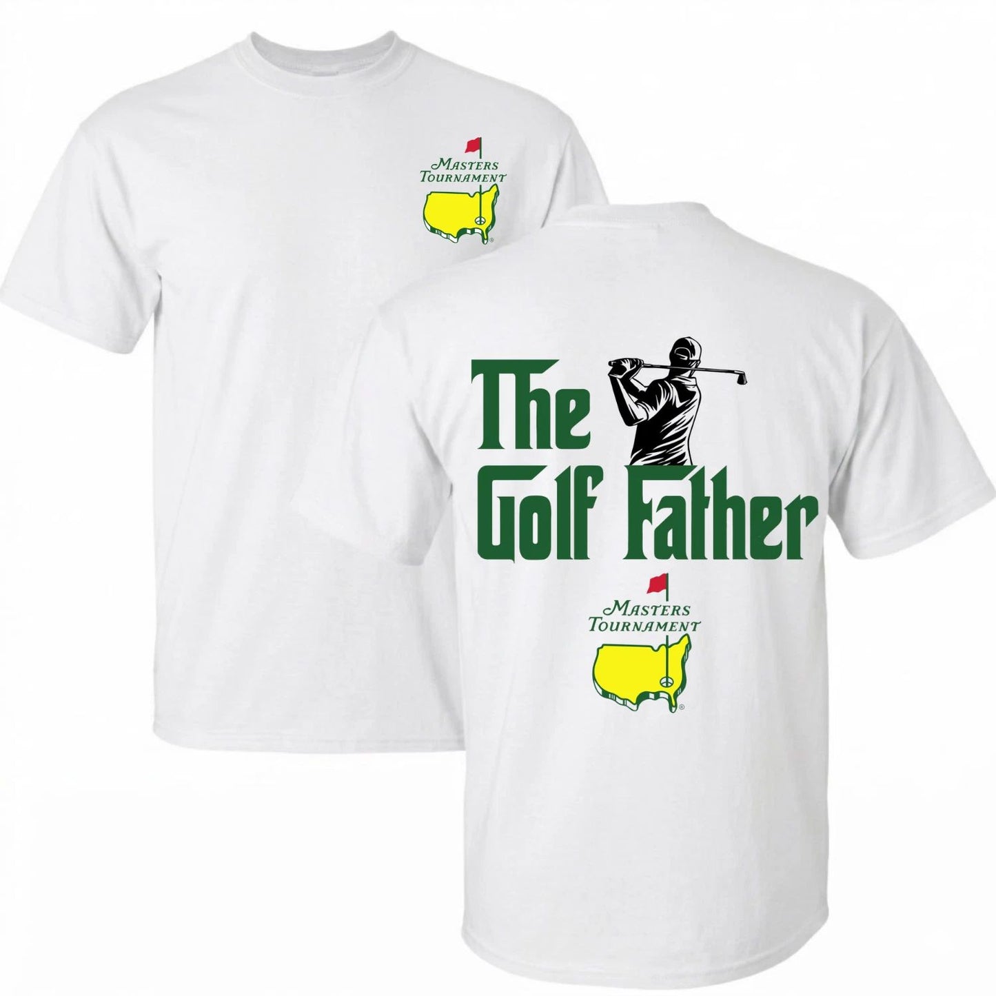The Master Golf Father Tournament Vintage Graphic Shirt For Unisex Gift Tee
