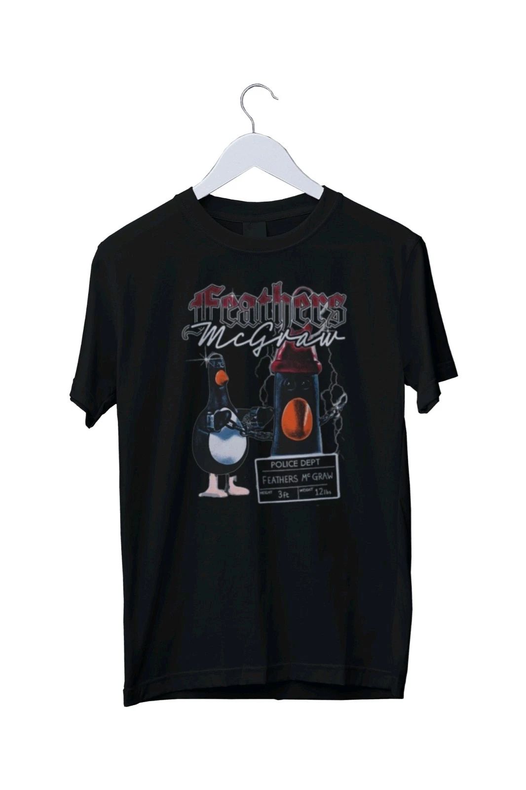 Feathers McGraw 90s Bootleg Graphic Print Mens Unisex T-Shirt S M L XL 2 3 4 XL