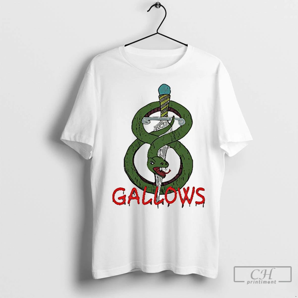 Classic Gallows Snake Logo Christmas Ornaments