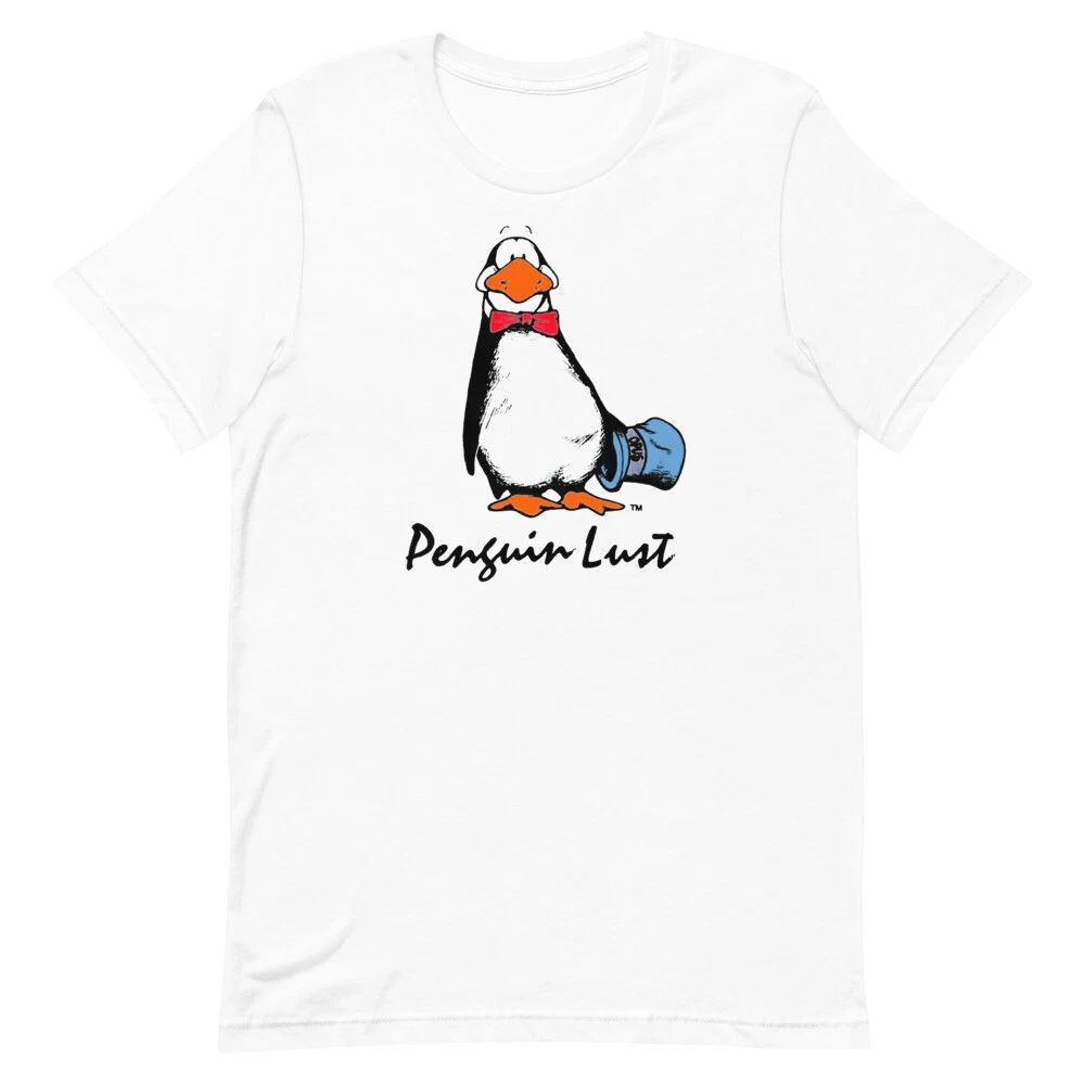 Penguin Lust Vintage Bloom County 80s Short-Sleeve Unisex T-Shirt
