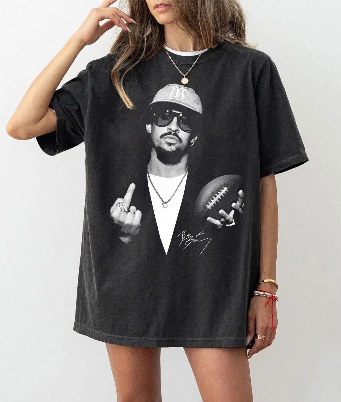 Bunny Football Bad Benito Shirt, BadBunny Bowl 2026 Halftime Show T-Shirt
