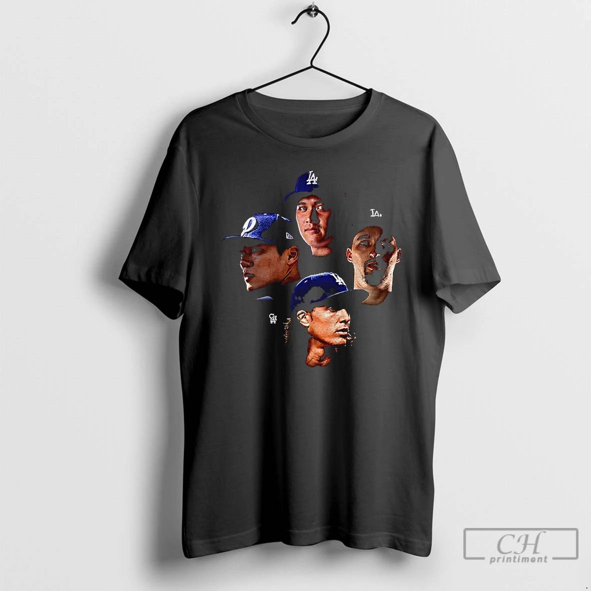 Classic Los Angeles Dodgers 2025 4 Aces X Deathrow T Shirts