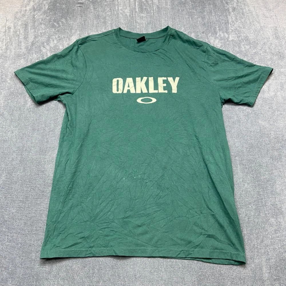 Oakley T Shirt Mens XL Teal Everyday Wear All Day Comfort Regular Fit Summer Tee