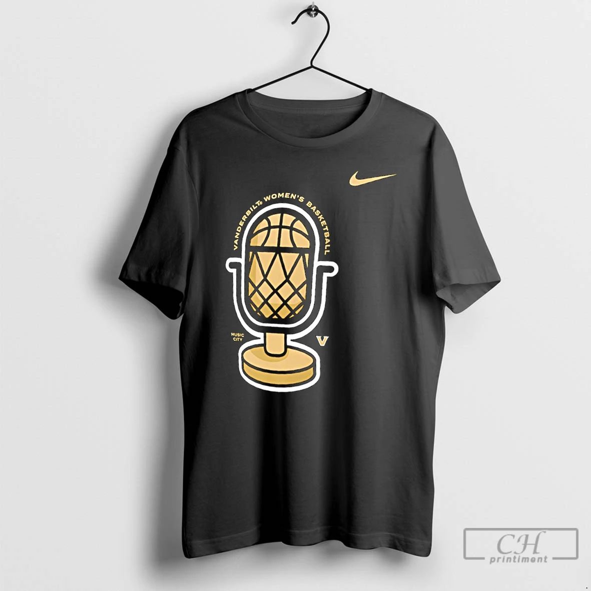 Classic Vanderbilt Commodores Womens Basketball Music City T Shirts