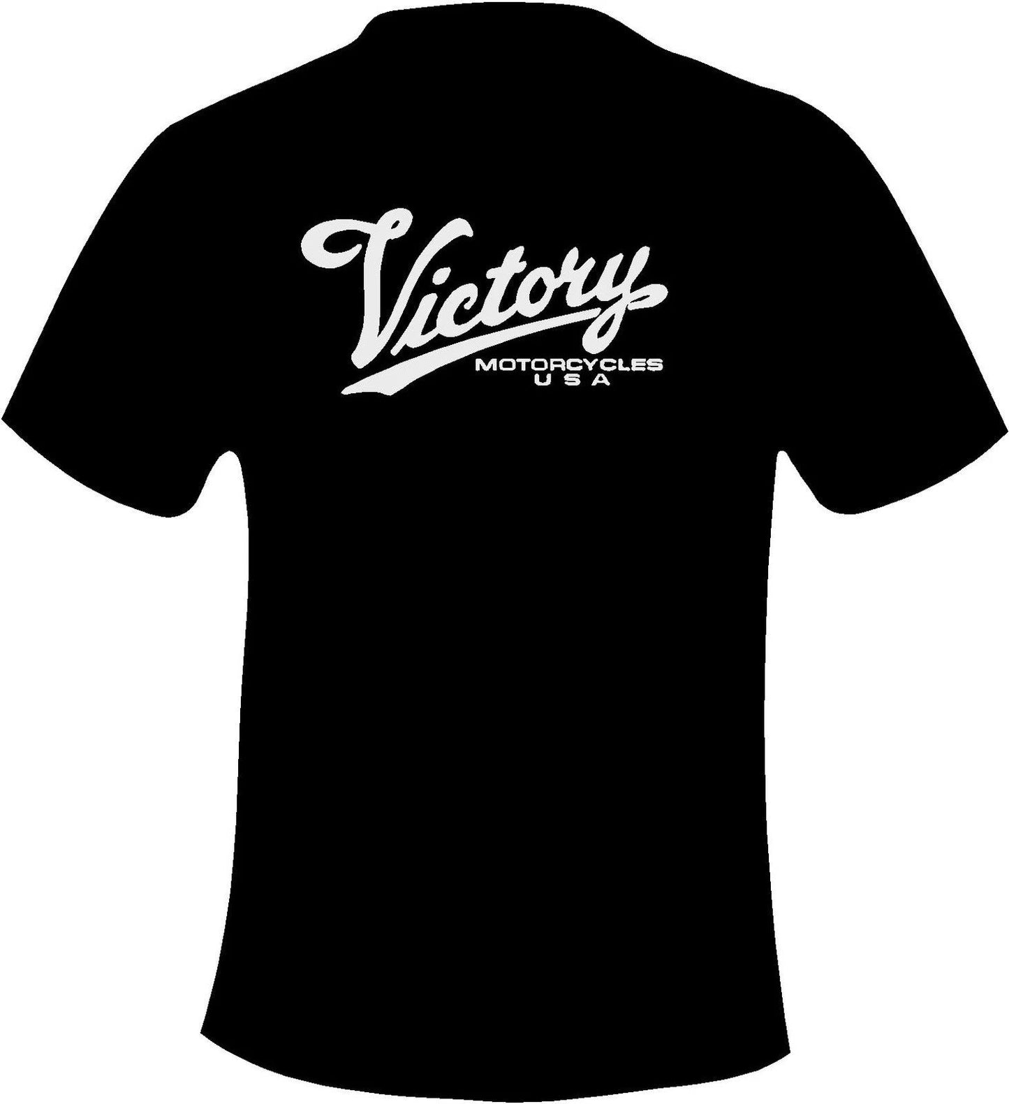 victory Motorcycle's Printed T Shirt in 6 Sizes