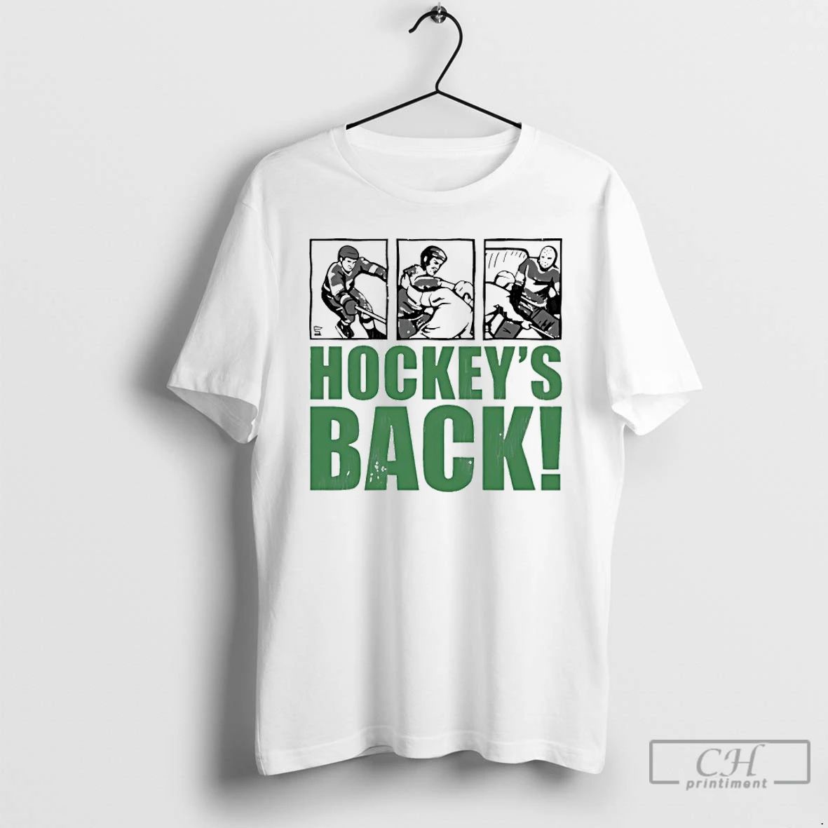 Classic Hockeys Back T Shirts