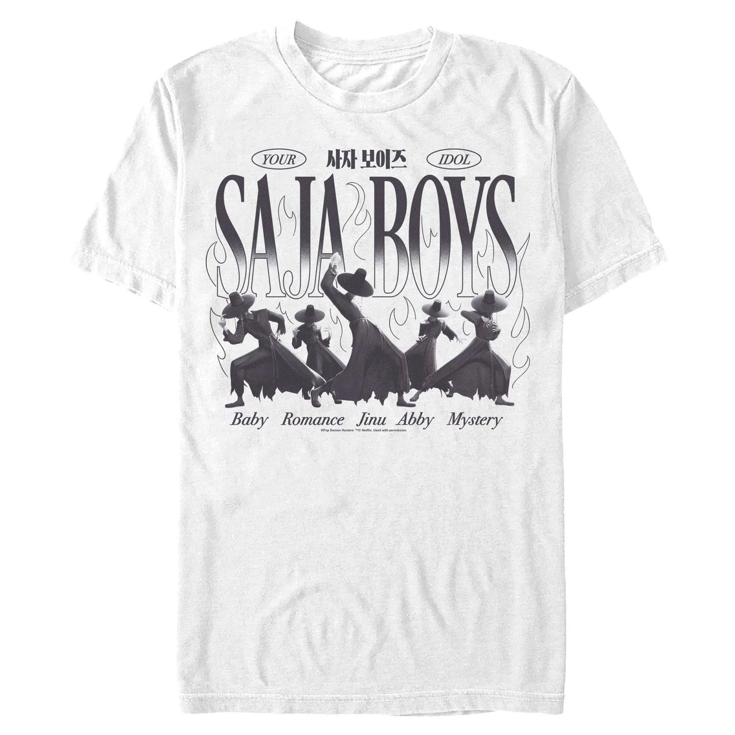 Men's KPop Demon Hunters Your Saja Boys Idols T-Shirt