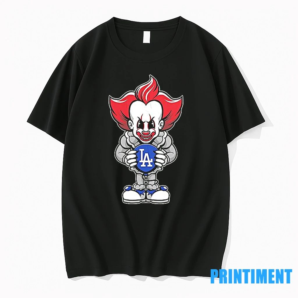 Pennywise Los Angeles Dodgers Halloween Tshirts Sweater