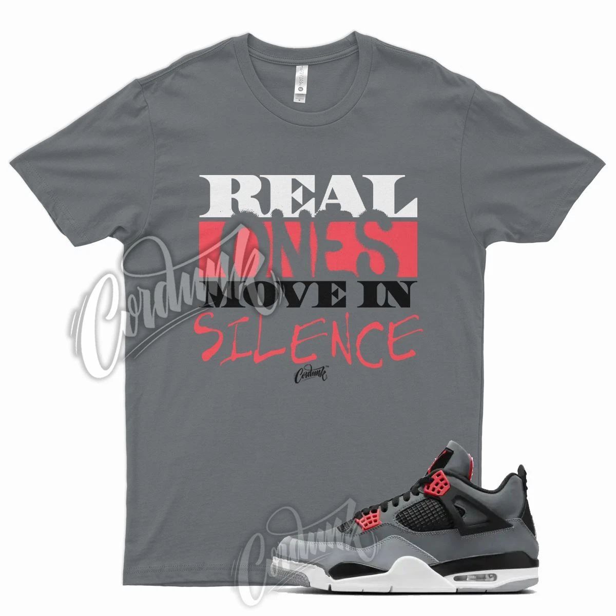 R1 T Shirt for J1 4 Infrared 6 Dark Grey 23 Black Cement Mid High Low 1 5