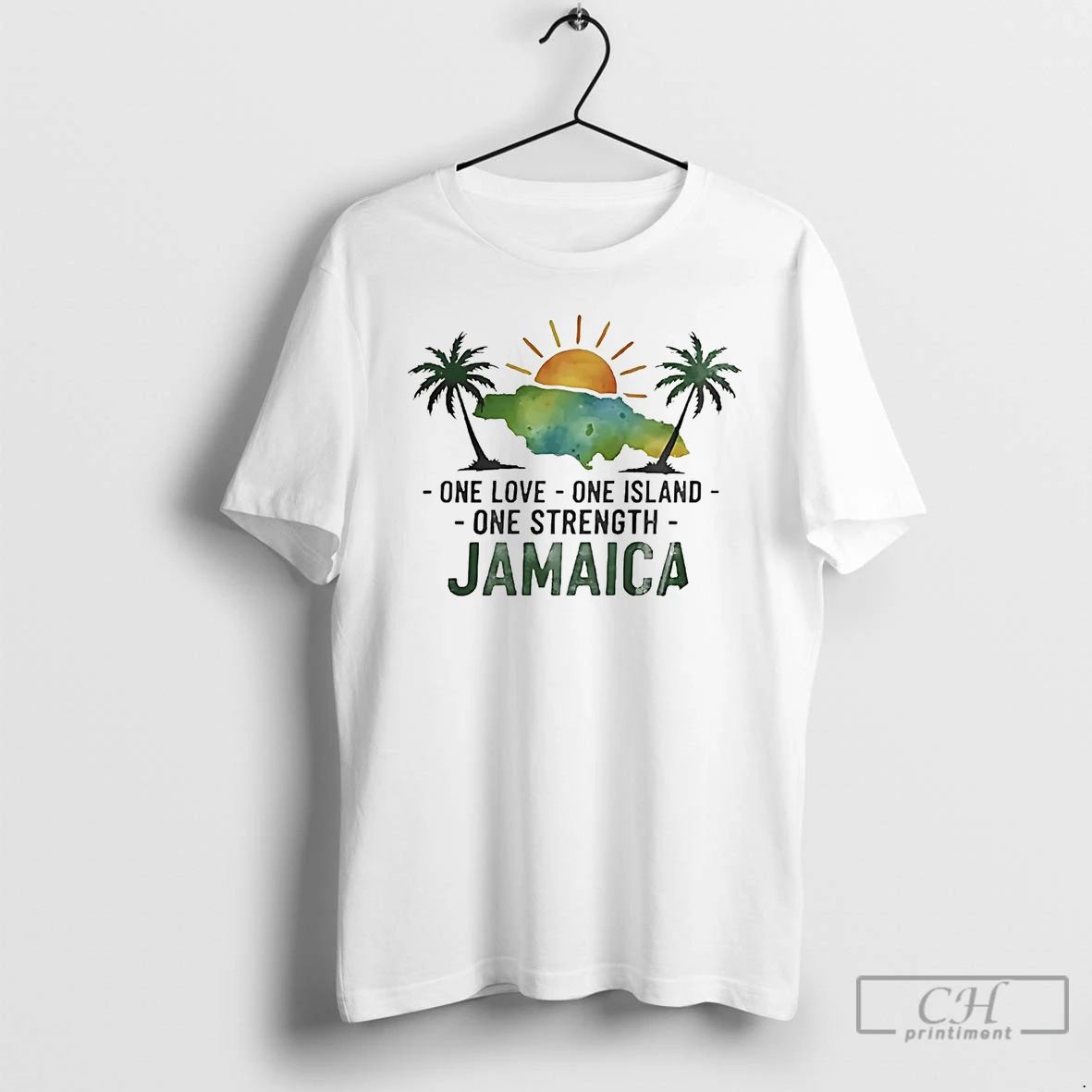 Classic Jamaica One Love One Island One Strength T Shirts