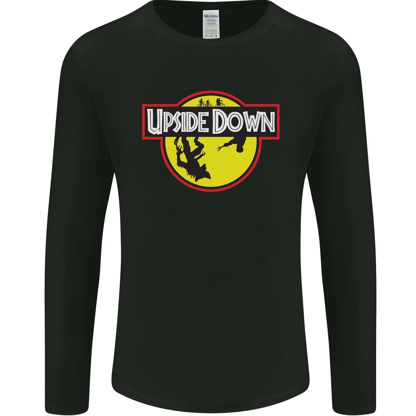 Upside Down SCI-FI TV Program Mens Long Sleeve T-Shirt