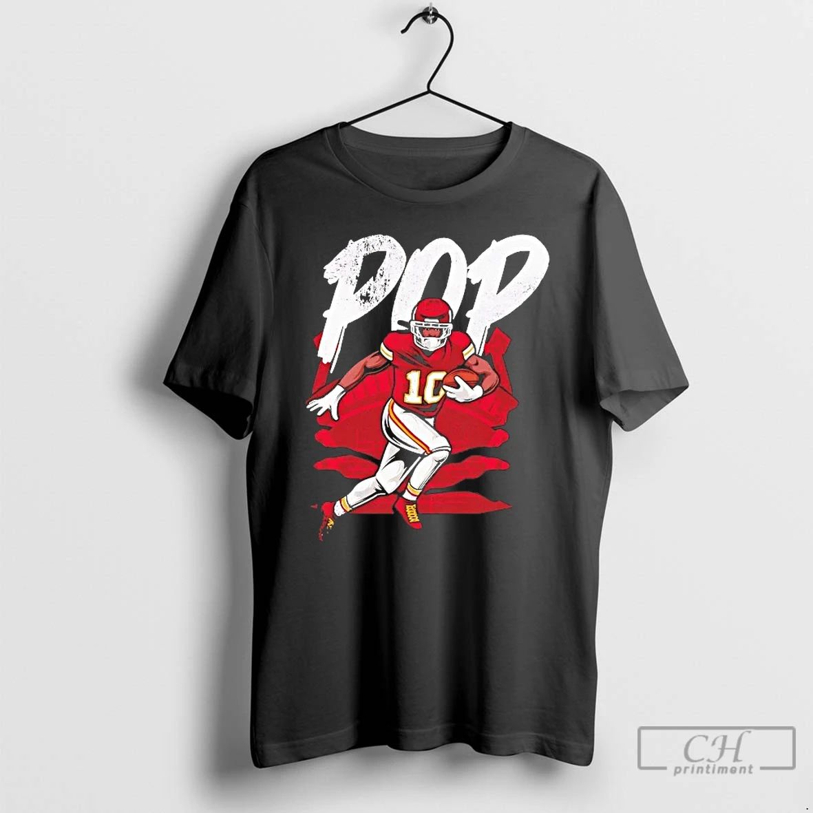 Classic Isiah Pacheco Pop Kansas City Chiefs T Shirts