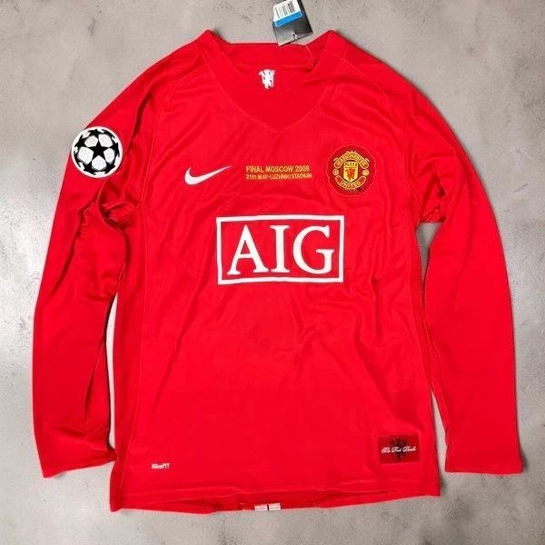 2007-08 Manchester United Home Retro Jersey