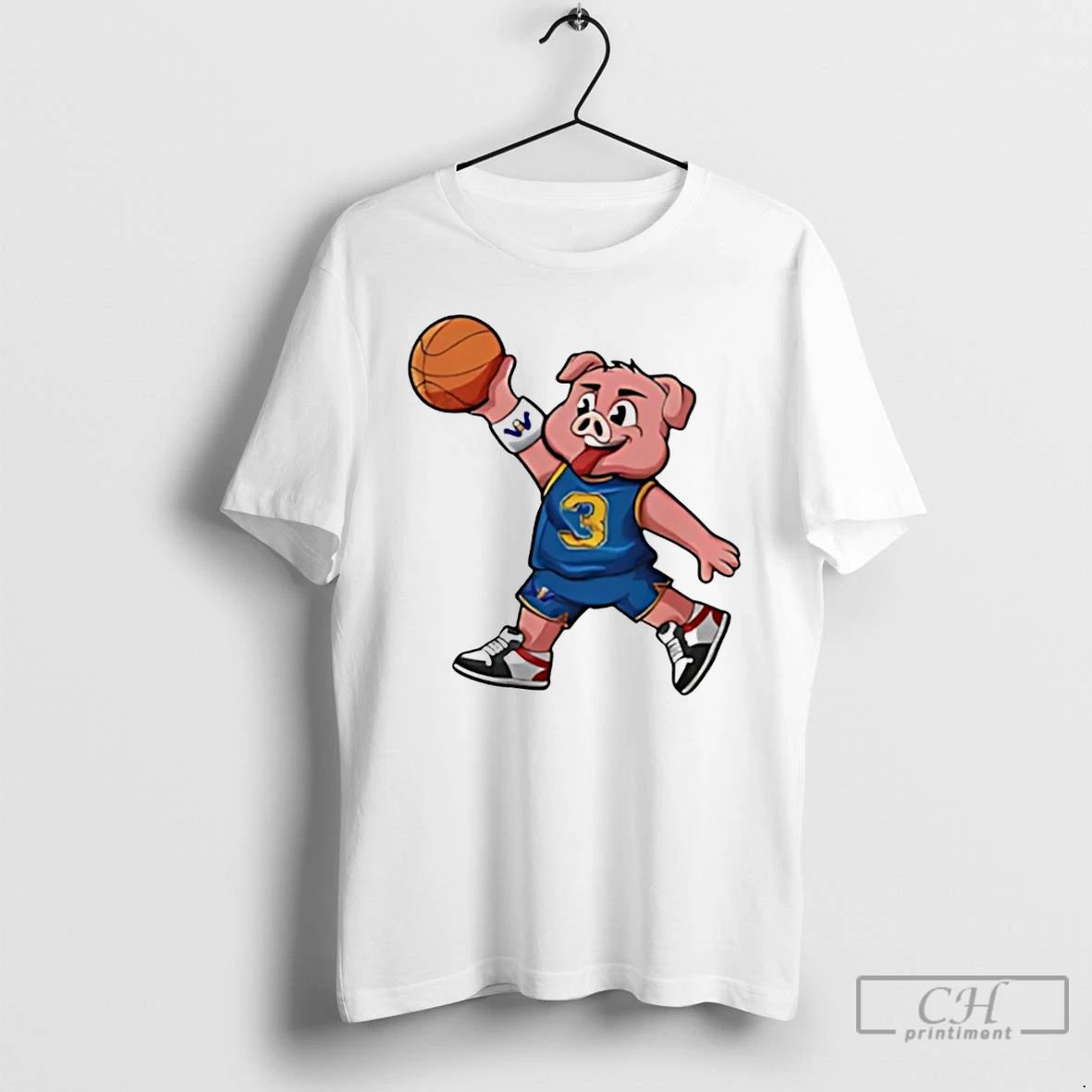 Classic Dunk Hog Nba 2025 26 Mascot T Shirts