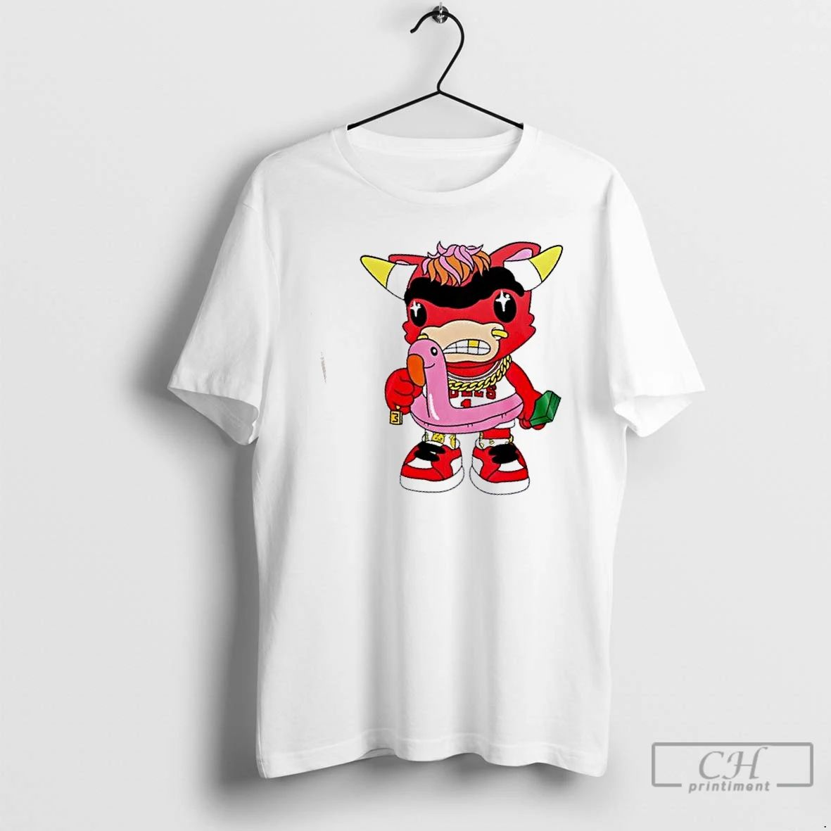 Classic Benny Chicago Bulls Basketball 2 Sided T Shirts