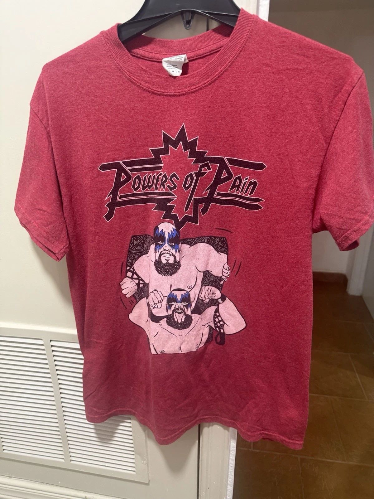 Powers Of Pain Warlord & Barbarian Wrestling T Shirt