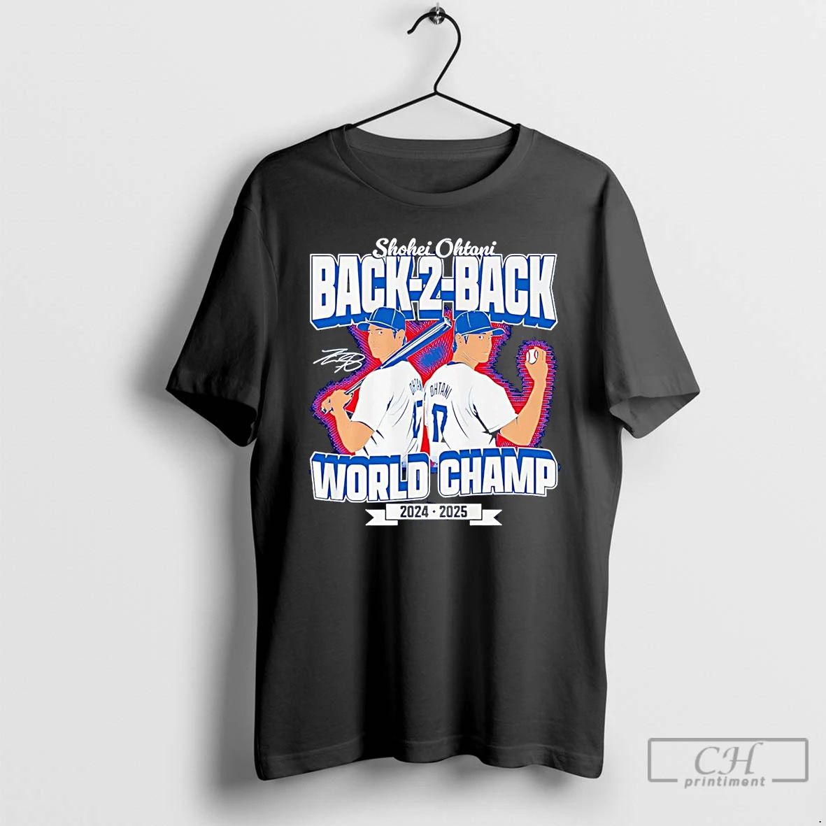 Classic Shohei Ohtani Back To Back World Champs 2025 T Shirts