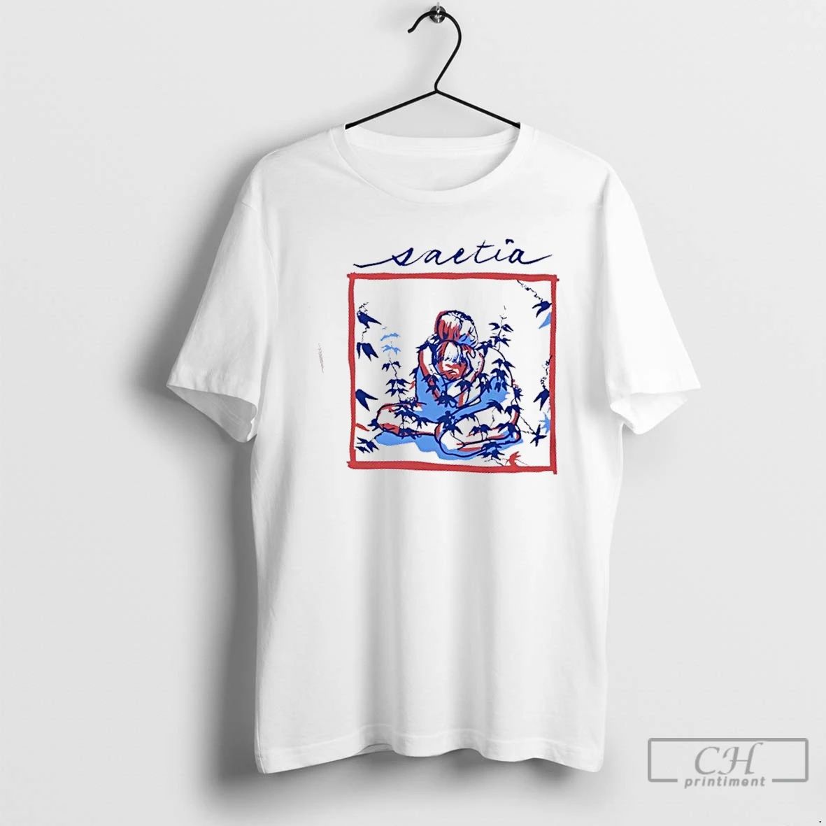 Classic Saetia Tendrils Sketch 2025 T Shirts