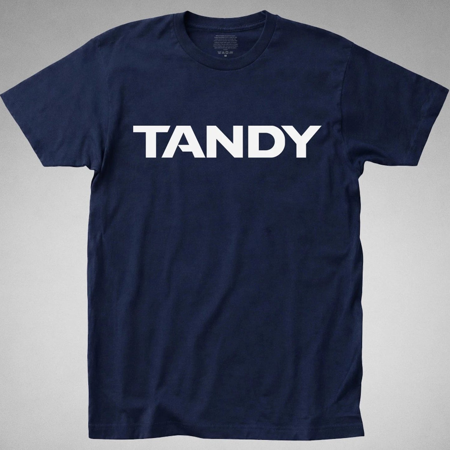 TANDY T-SHIRT tee RETRO 80s COMPUTER radio shack laptop pc parts decal COOL GEEK
