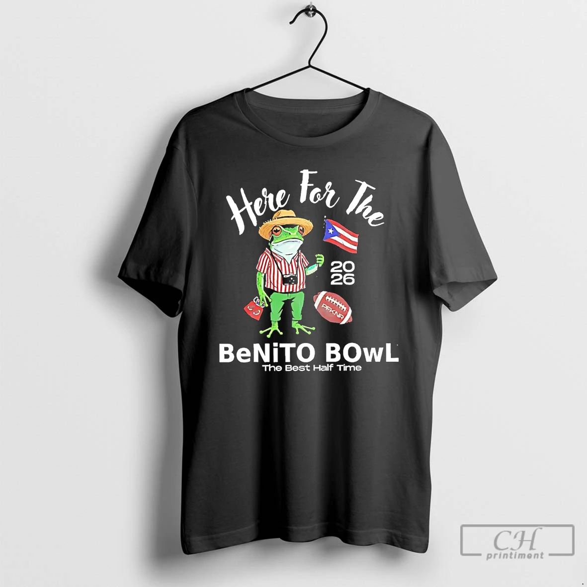 Premium Here For The Benito Bowl The Best Half Time 2026 T Shirts