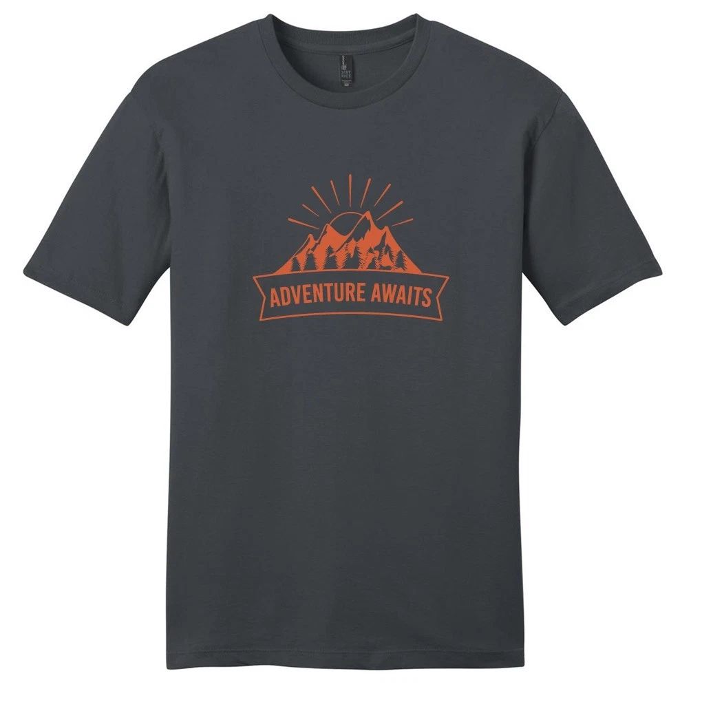 Adventure Awaits T-Shirt - Unisex Travel Adventure Inspiration Quote Shirt