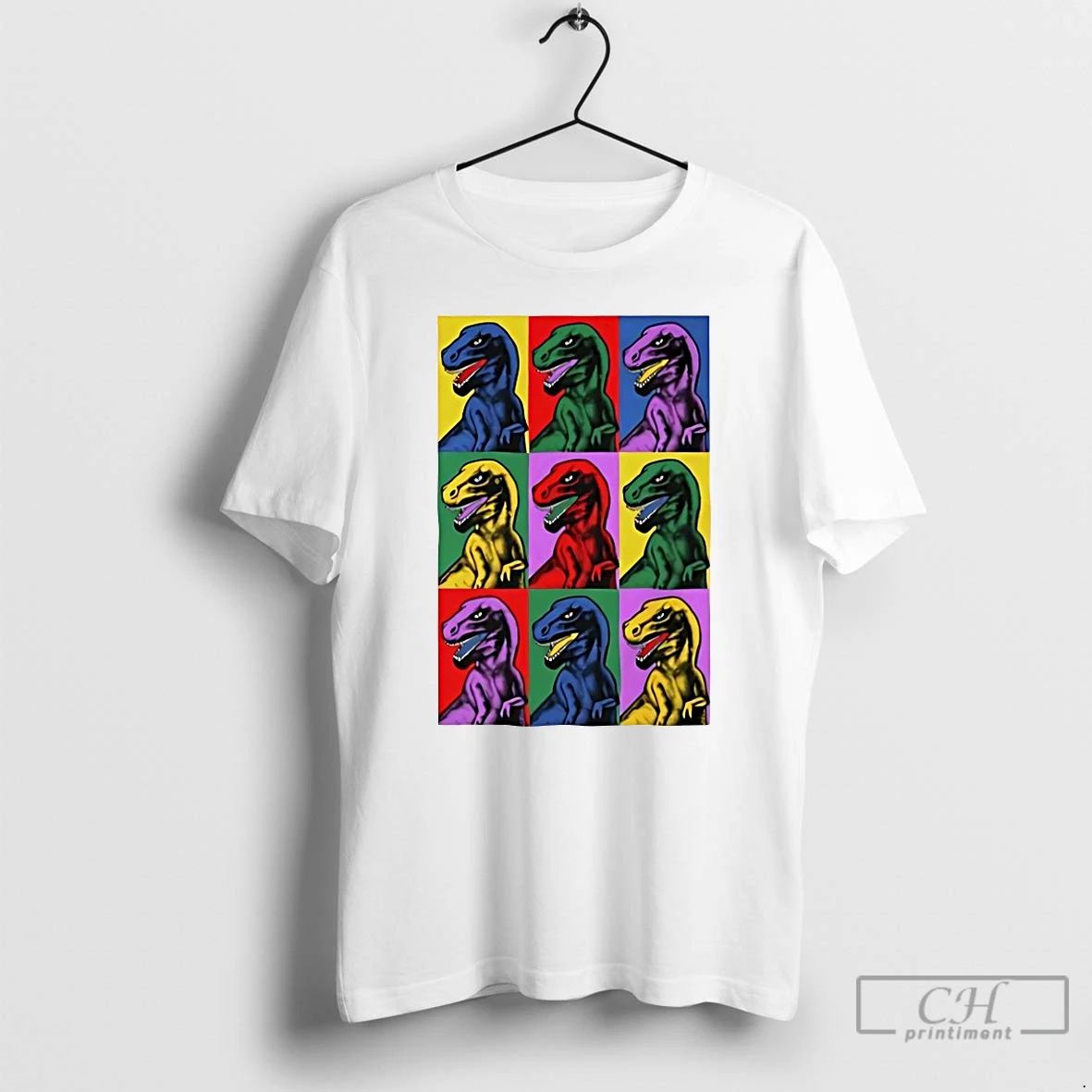 Classic Dinosaur Pop Art Essential T Shirts