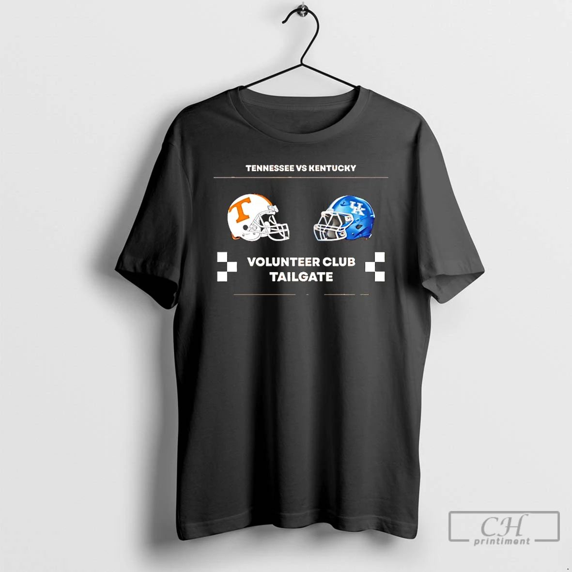 Classic Tennessee Vs Kentucky Volunteer Club Taigate T Shirts