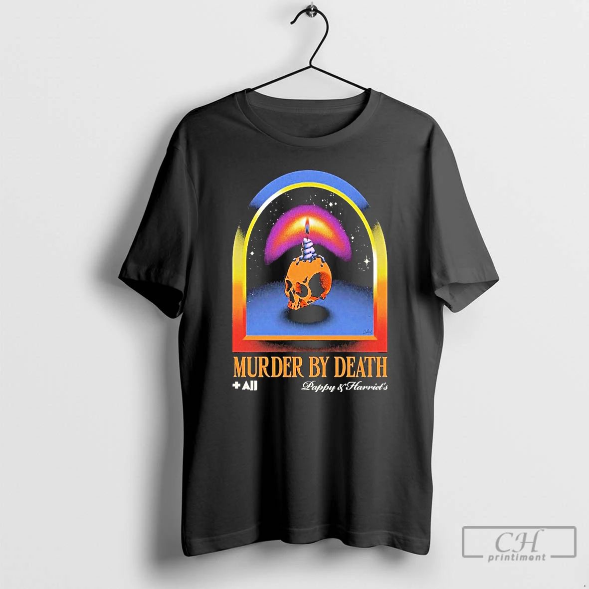Classic Murder By Death Oct 31 2025 Pappy Harriets In Pioneertown Ca T Shirts