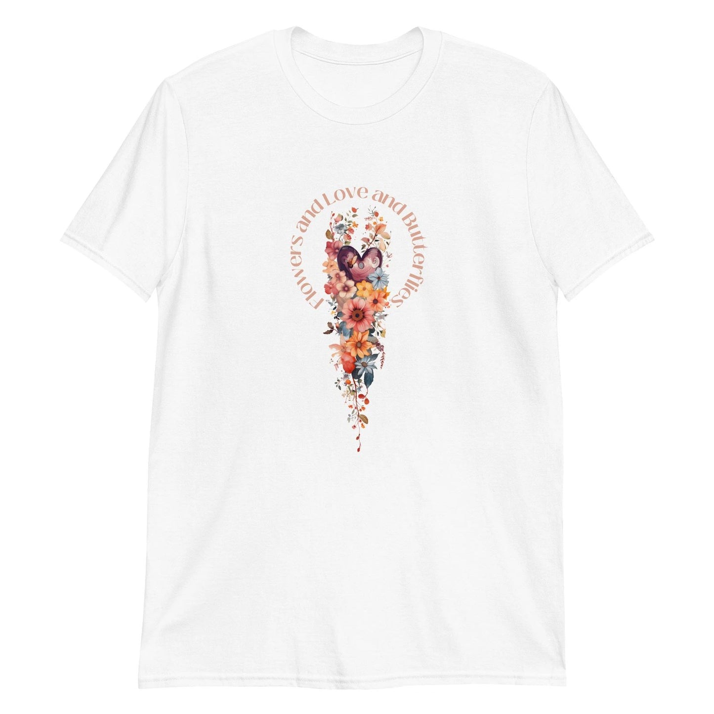 Floral Fantasy: Flowers and Love T-Shirt