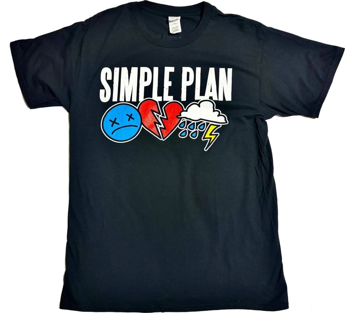 Simple Plan 15Th Anniversary Band T-Shirt Japan Official Concert Adult