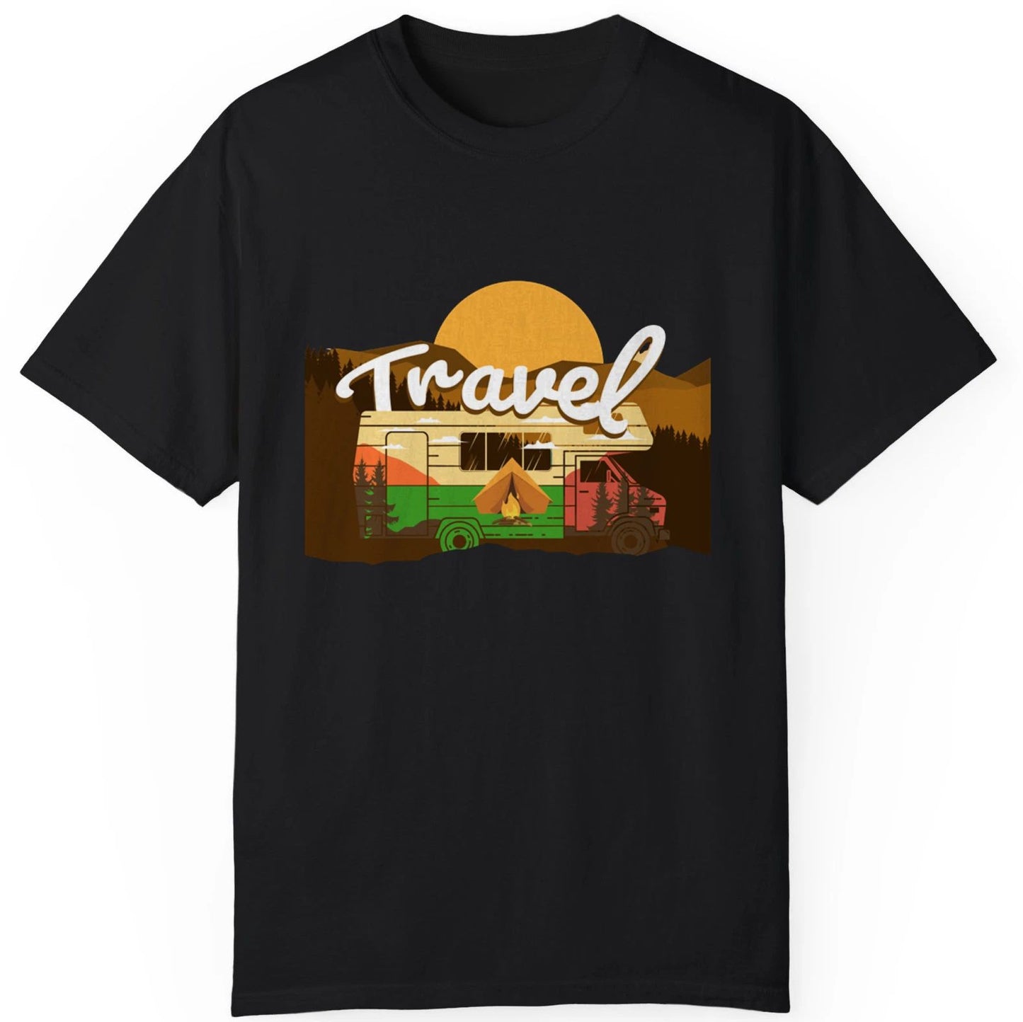Natural Scenery Body Travel Car Amazing Gift Unisex T-Shirt S-5XL