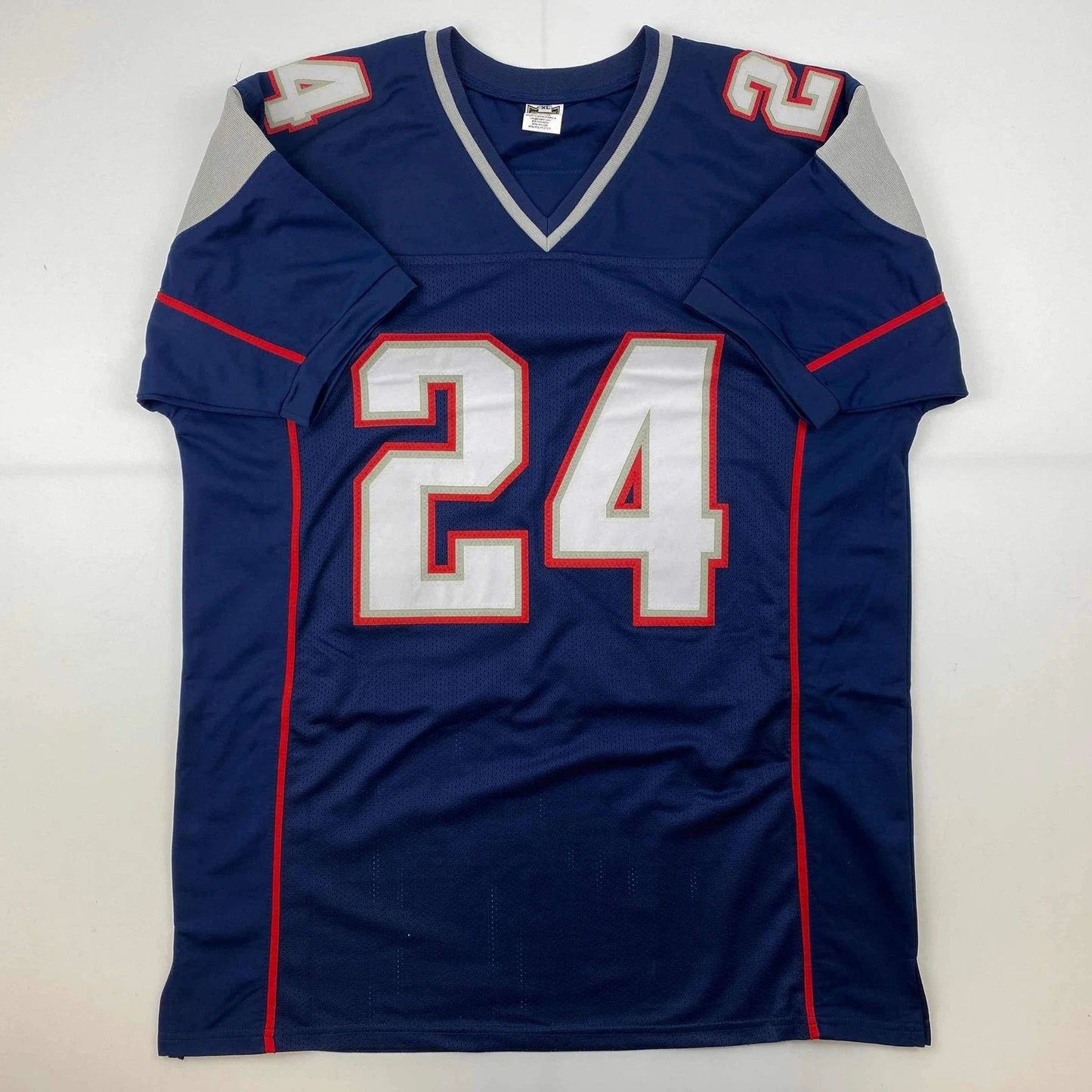 Ty Law New England Blue Reprint Jersey