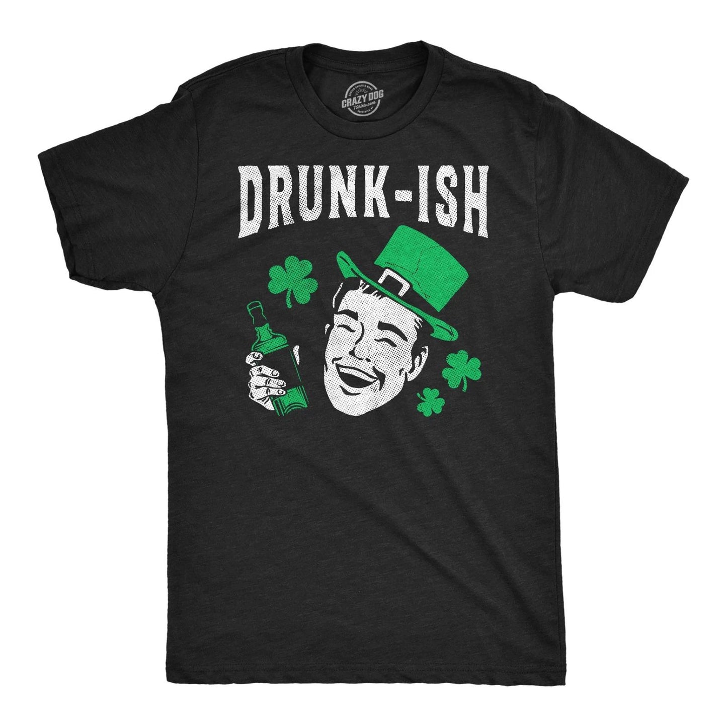 Mens Funny T Shirts Drunkish Sarcastic St Patricks Day Novelty Drinking Tee for