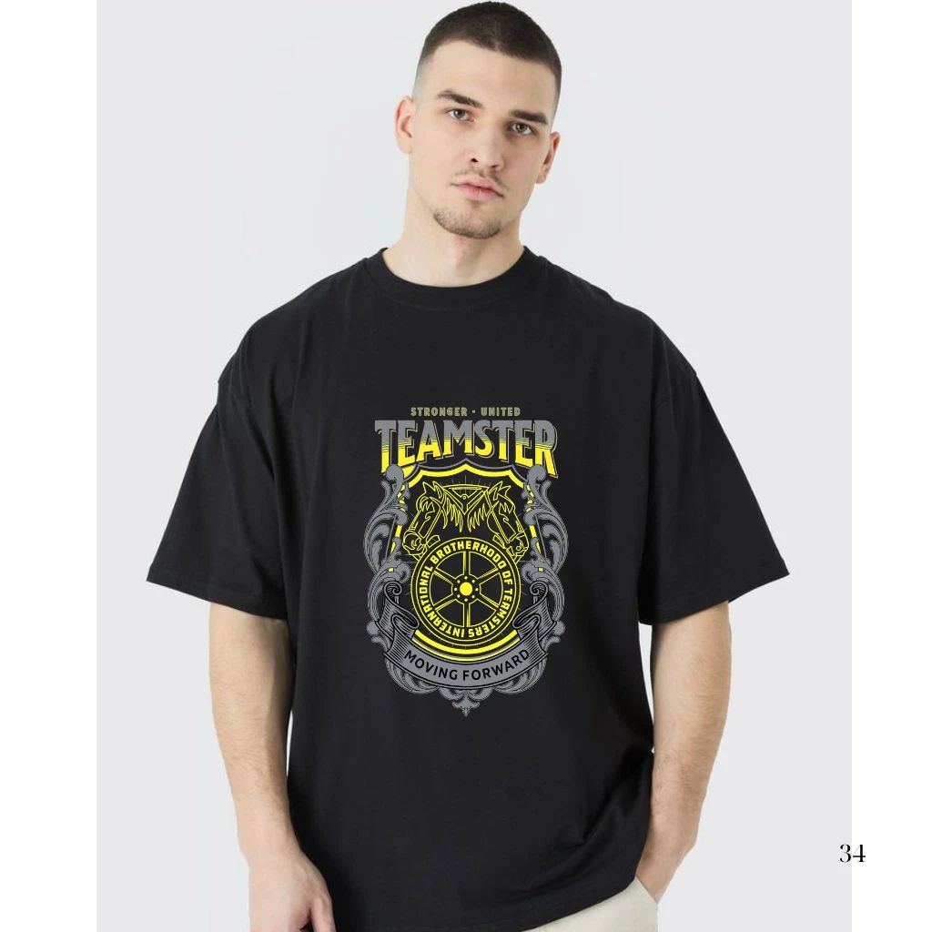 Teamsters Union Pride Worker Solidarity T-Shirt Unisex Tee M-3XL