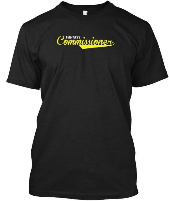 Commissioner Fantasy Baseball T-Shirt Made in the USA Size S to 5XL