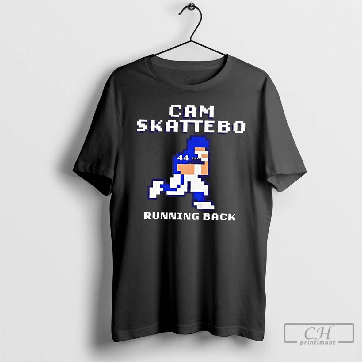 Premium New York Giants Football Cam Skattebo Retro Baller T Shirts